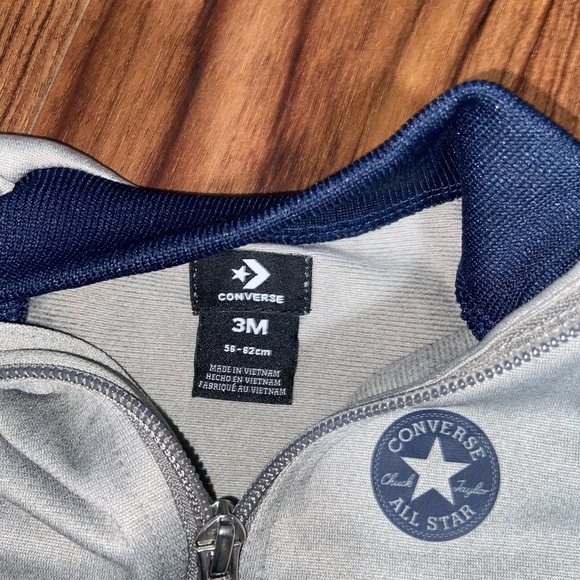 grey & navy blue 3m converse one piece. - Picture 2 of 2